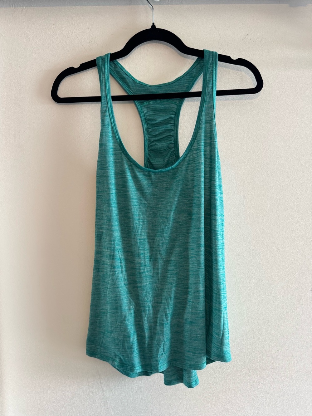lululemon athletica Teal Marled Racerback Tank